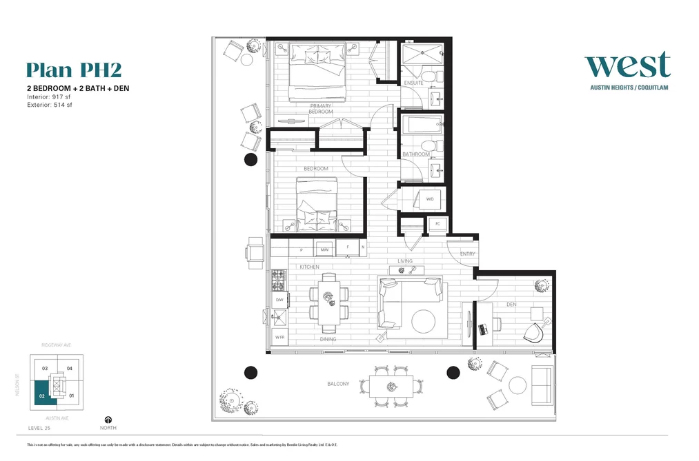 Condo for sale at 2502 505 Nelson Street Coquitlam British Columbia - MLS: R3107990