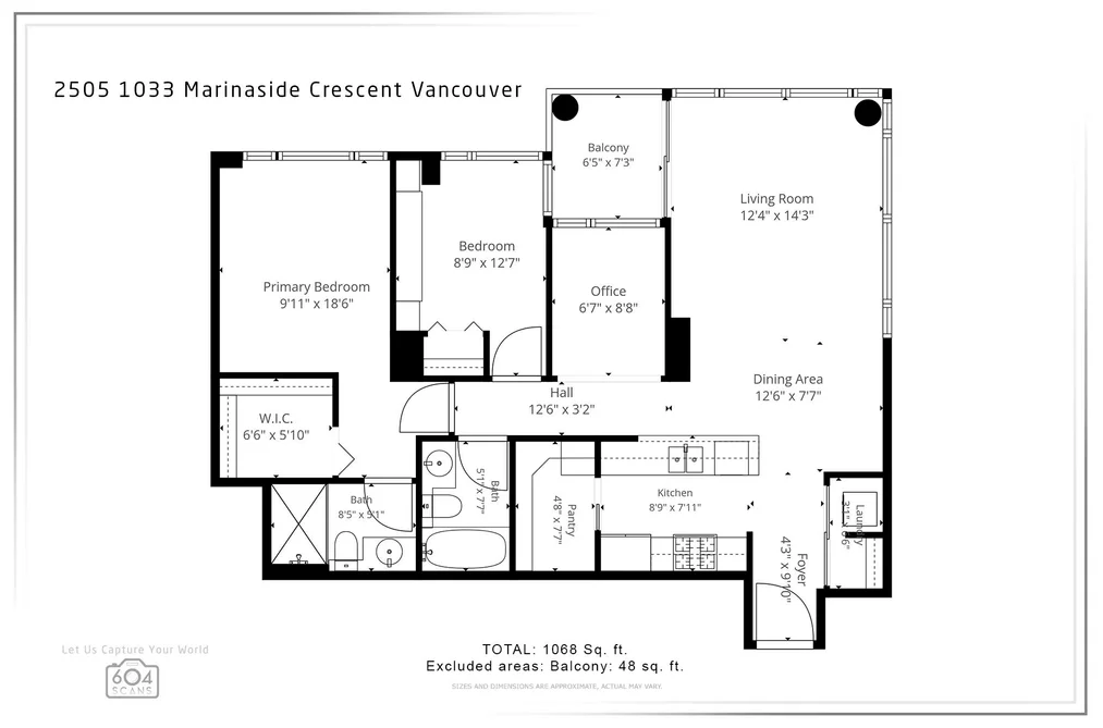 2505 1033 MARINASIDE CRESCENT, Vancouver BC V6Z 3A3, Vancouver BC — Residential for Sale — Photo 39 of 40