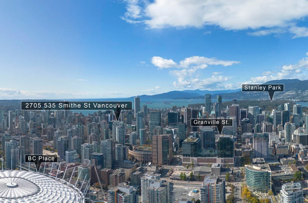 2705 535 SMITHE STREET, Vancouver BC V6B 0H2, Vancouver BC — Residential for Sale - Photo 2