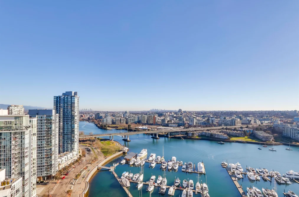 Condo for sale at 3002 1199 Marinaside Crescent Vancouver British Columbia - MLS: R3115680
