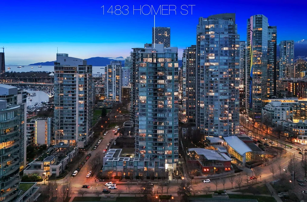 Condo for sale at 3002 1483 Homer Street Vancouver British Columbia - MLS: R3092154