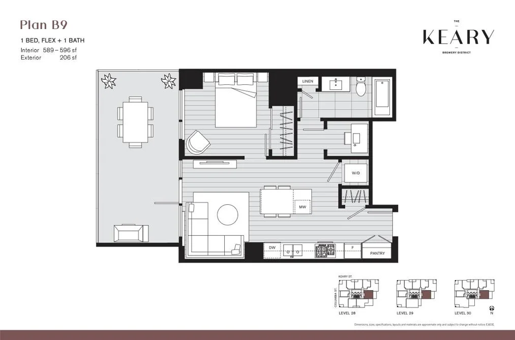 Condo for sale at 3004 230 Keary Street New Westminster British Columbia - MLS: R3131413
