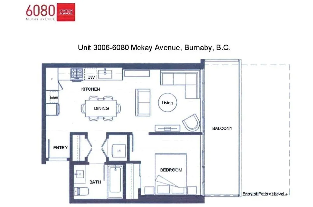 Condo for sale at 3006 6080 Mckay Avenue Burnaby British Columbia - MLS: R3156261