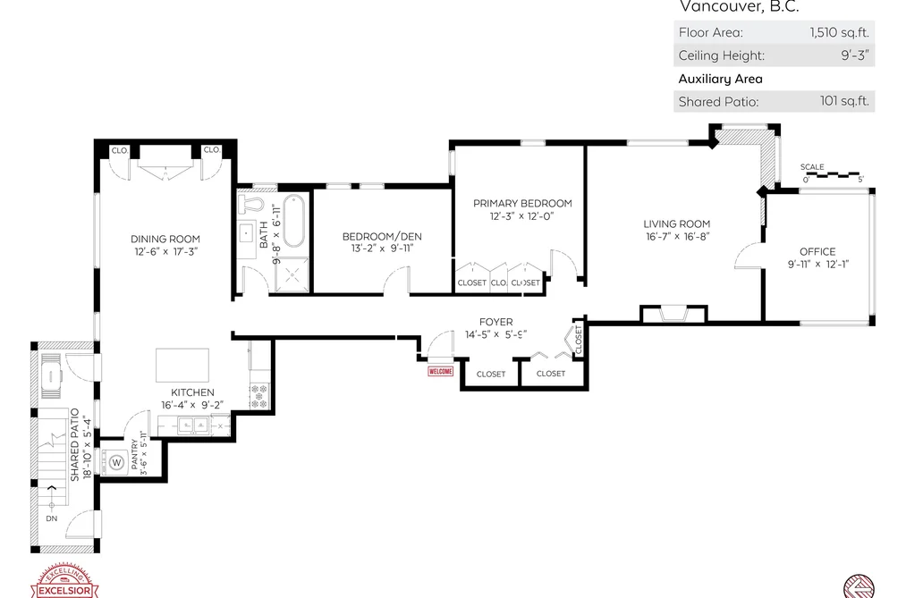 303 1131 W 11TH AVENUE, Vancouver BC V6H 1K4, Vancouver BC — Residential for Sale - Photo 5