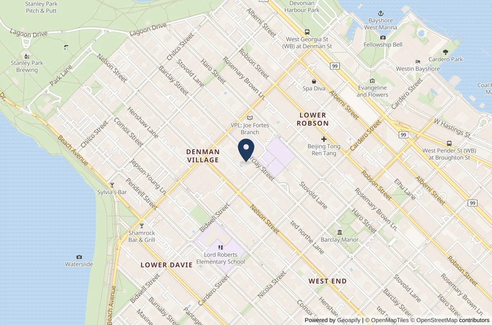 1720 Barclay St Unit 708, Vancouver, BC - MLS: R3179263
