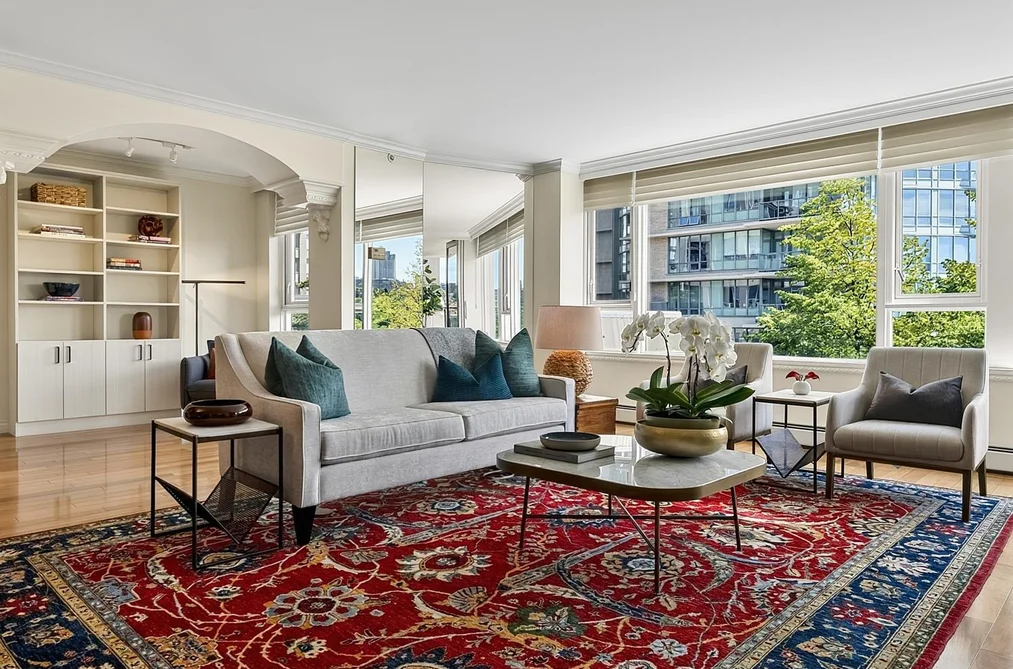306 1383 MARINASIDE CRESCENT, Vancouver BC V6Z 2W9, Vancouver BC — Residential for Sale — Photo 3 of 31