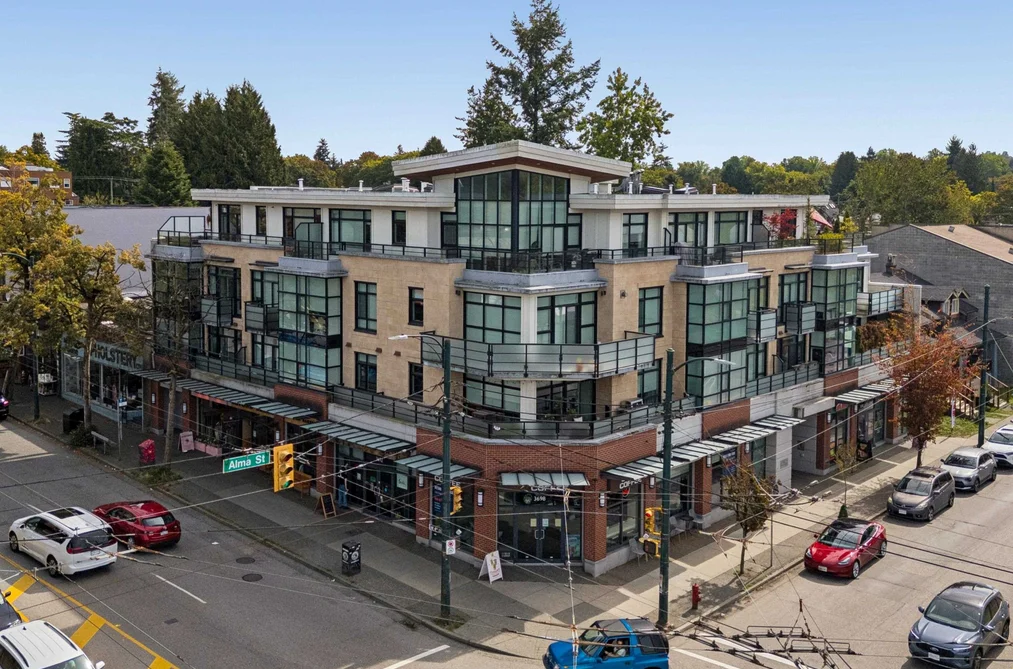 Condo for sale at 306 2020 Alma Street Vancouver British Columbia - MLS: R3165943