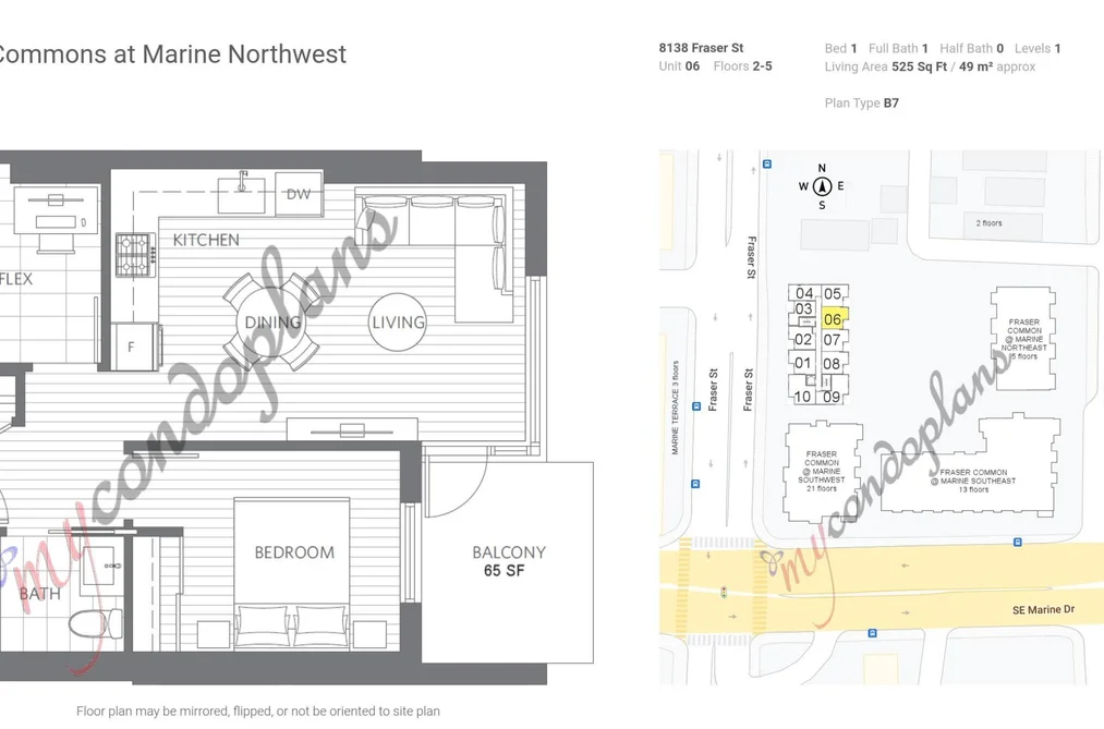 306 8138 FRASER STREET, Vancouver BC V5X 0J8, Vancouver BC — Residential for Sale — Photo 11 of 11