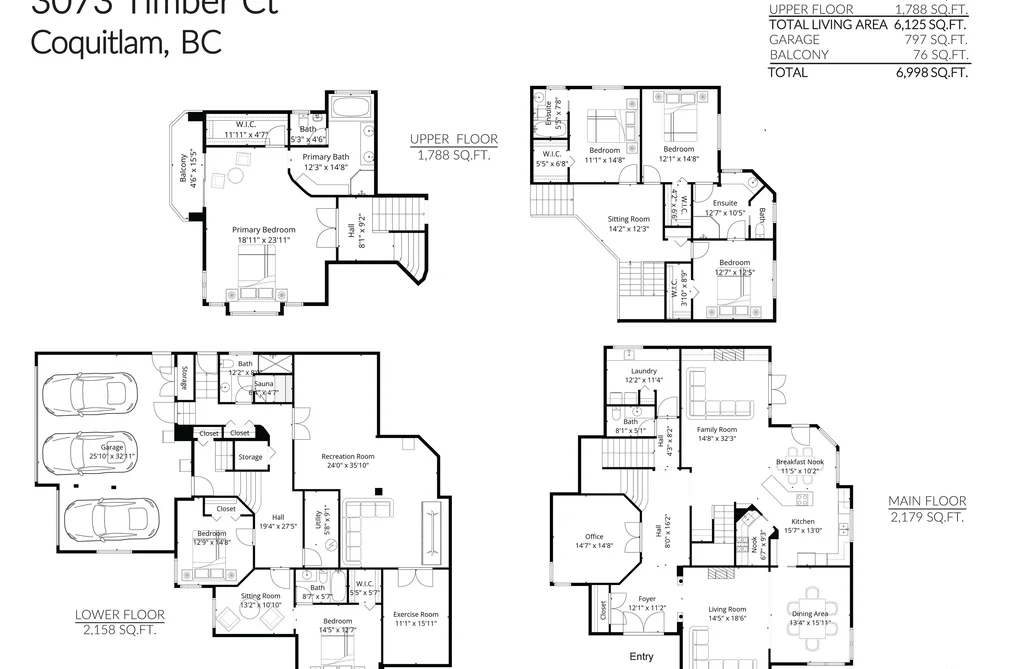 House for sale at 3073 Timber Court Coquitlam British Columbia - MLS: R3125828