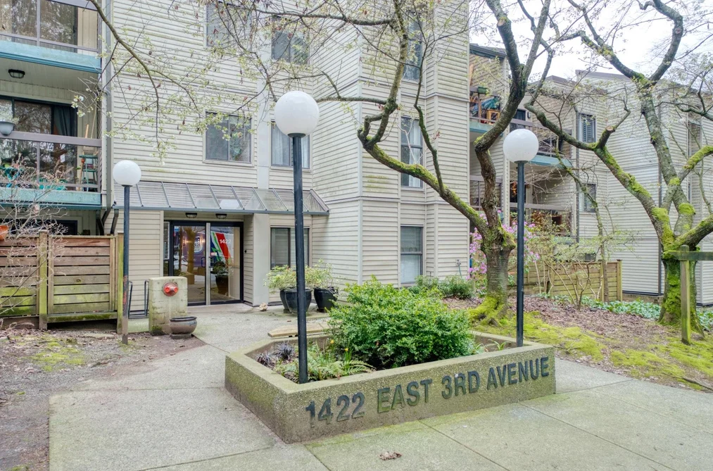 Condo for sale at 309 1422 E 3rd Avenue Vancouver British Columbia - MLS: R3121560