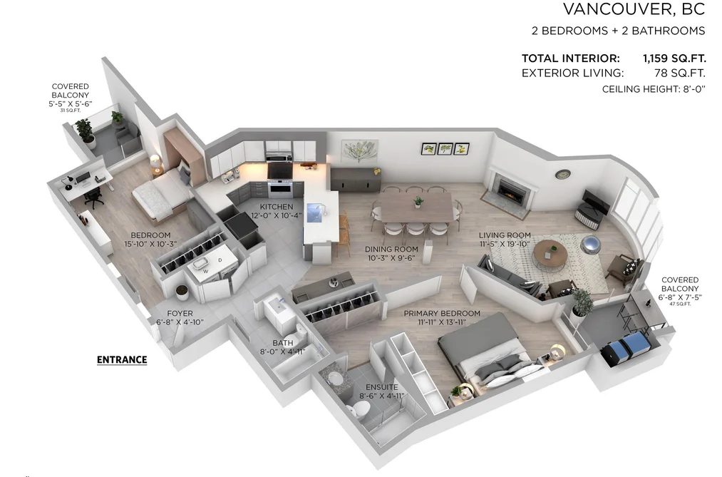 310 1236 W 8TH AVENUE, Vancouver BC V6H 3Y9, Vancouver BC — Residential for Sale — Photo 28 of 34