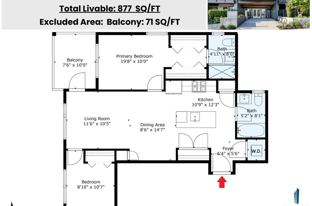 311 707 COMO LAKE AVENUE, Coquitlam BC V3J 0J5, Coquitlam BC — Residential for Sale - Photo 4