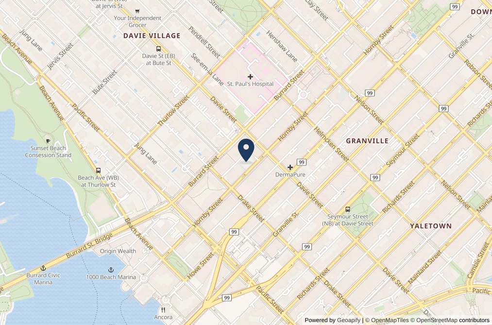1277 Hornby St Unit 3206, Vancouver, BC - MLS: R3176849