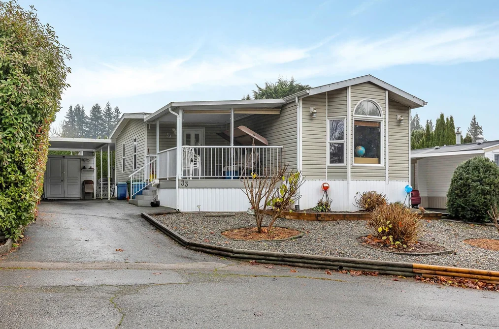 Manufactured Home for sale at 33 2035 Martens Street Abbotsford British Columbia - MLS: R3072095