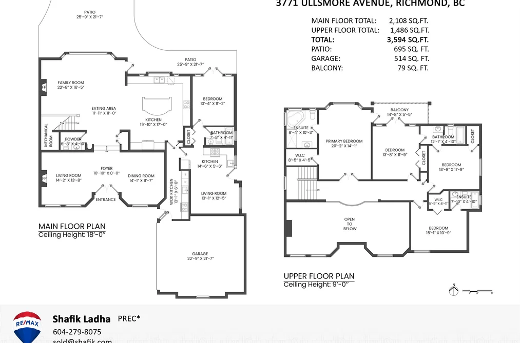 3711 ULLSMORE AVENUE, Richmond BC V7C 1S3, Richmond BC — Residential for Sale — Photo 40 of 40