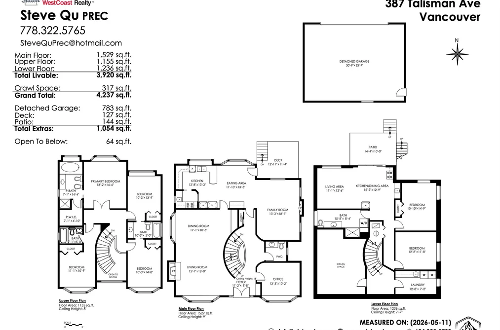 387 TALISMAN AVENUE, Vancouver BC V5Y 2L6, Vancouver BC — Residential for Sale - Photo 2
