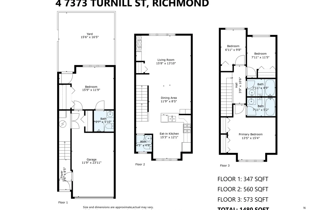 4 7373 TURNILL STREET, Richmond BC V6Y 4L7, Richmond BC — Residential for Sale - Photo 2