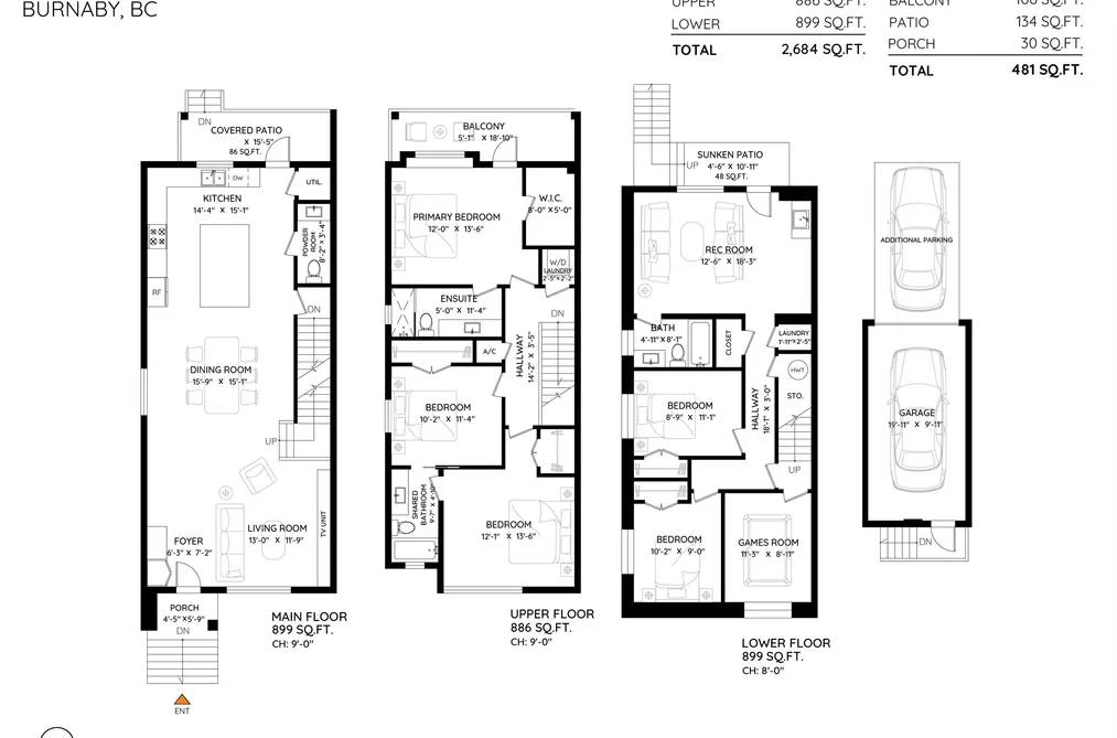 4 7822 GOODLAD STREET, Burnaby BC V5E 2H6, Burnaby BC — Residential for Sale - Photo 2