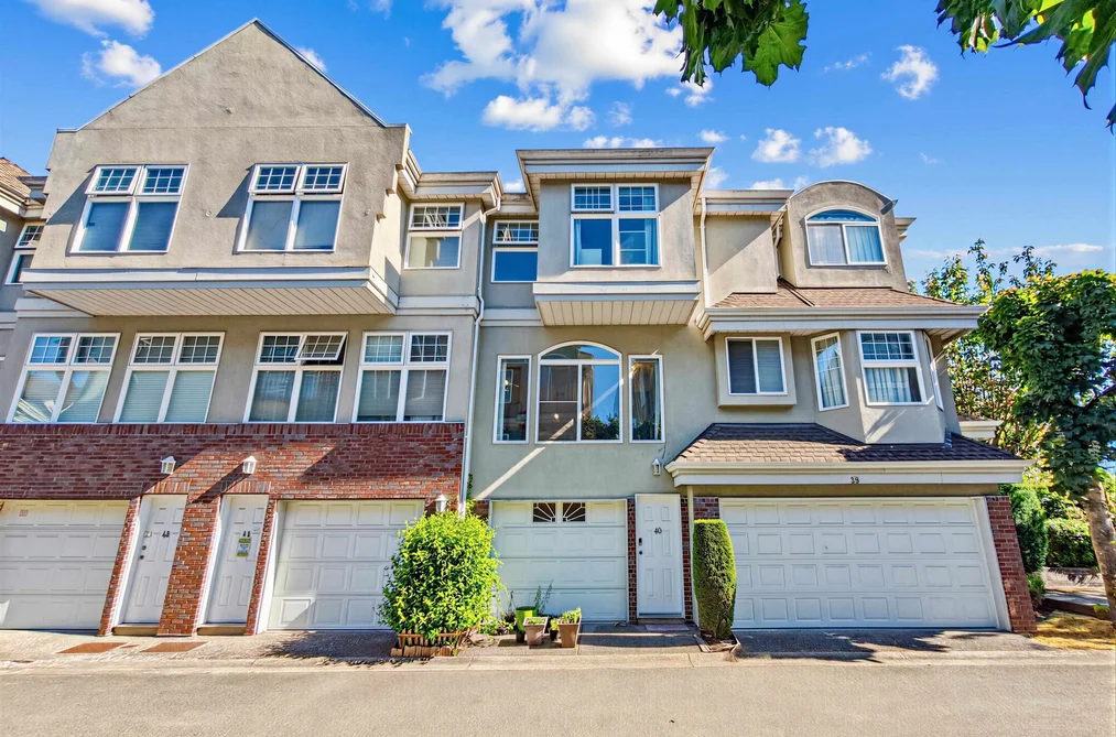 Townhouse for sale at 40 5840 Dover Crescent Richmond British Columbia - MLS: R3138732