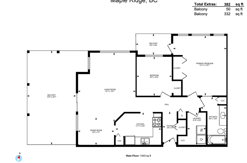 401 20561 113 AVENUE, Maple Ridge BC V2X 1E2, Maple Ridge BC — Residential for Sale - Photo 5