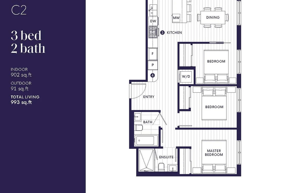 402 2471 ST. GEORGE STREET, Vancouver BC V5T 1W9, Vancouver BC — Residential for Sale - Photo 2
