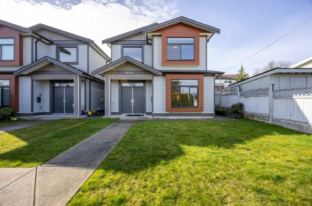Half Duplex for sale at 4036 Moscrop Street Burnaby British Columbia - MLS: R3107121