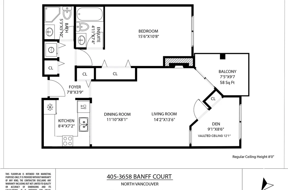 405 3658 BANFF COURT, North Vancouver BC V7H 2Z9, North Vancouver BC — Residential for Sale — Photo 39 of 39