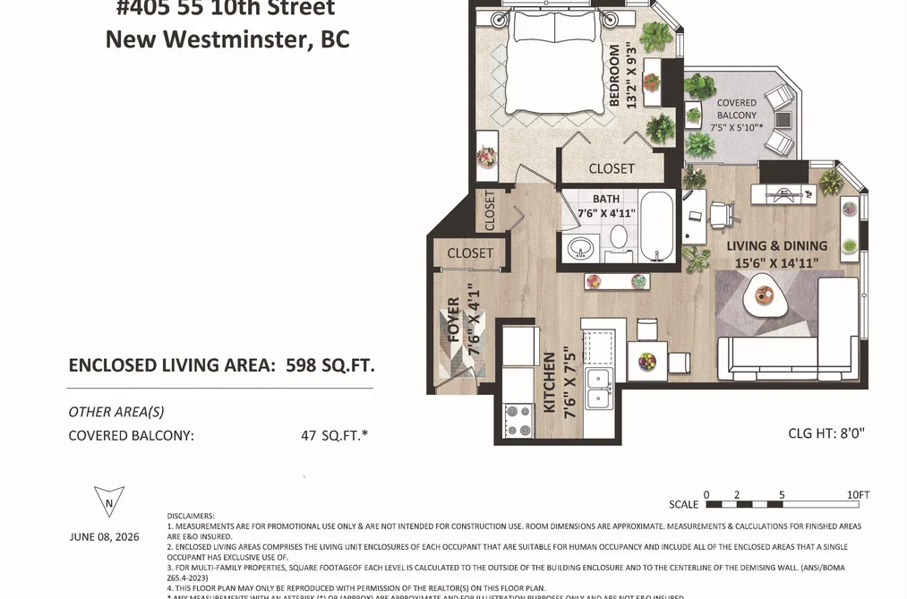 405 55 TENTH STREET, New Westminster BC V3M 6R5, New Westminster BC — Residential for Sale — Photo 23 of 23