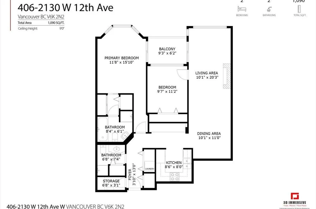 406 2130 W 12TH AVENUE, Vancouver BC V6K 2N2, Vancouver BC — Residential for Sale — Photo 32 of 32