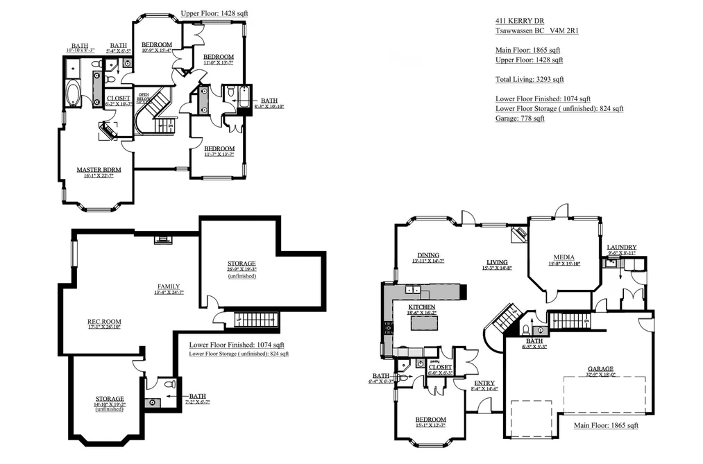 411 KERRY DRIVE, Delta BC V4M 2R1, Delta BC — Residential for Sale — Photo 3 of 39
