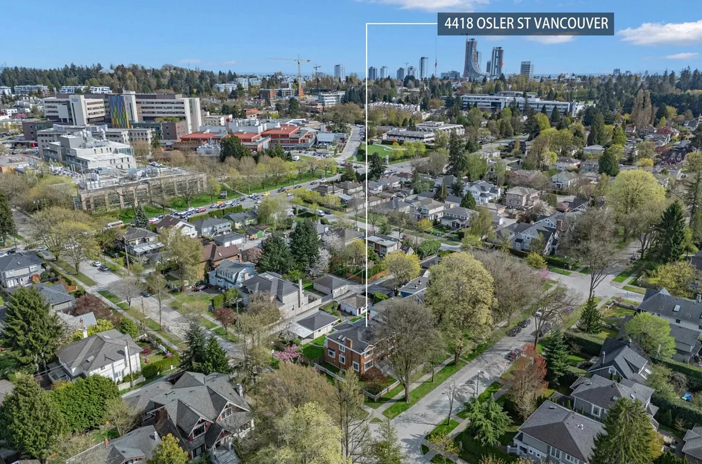 4418 OSLER STREET, Vancouver BC V6H 2X9, Vancouver BC — Residential for Sale - Photo 2