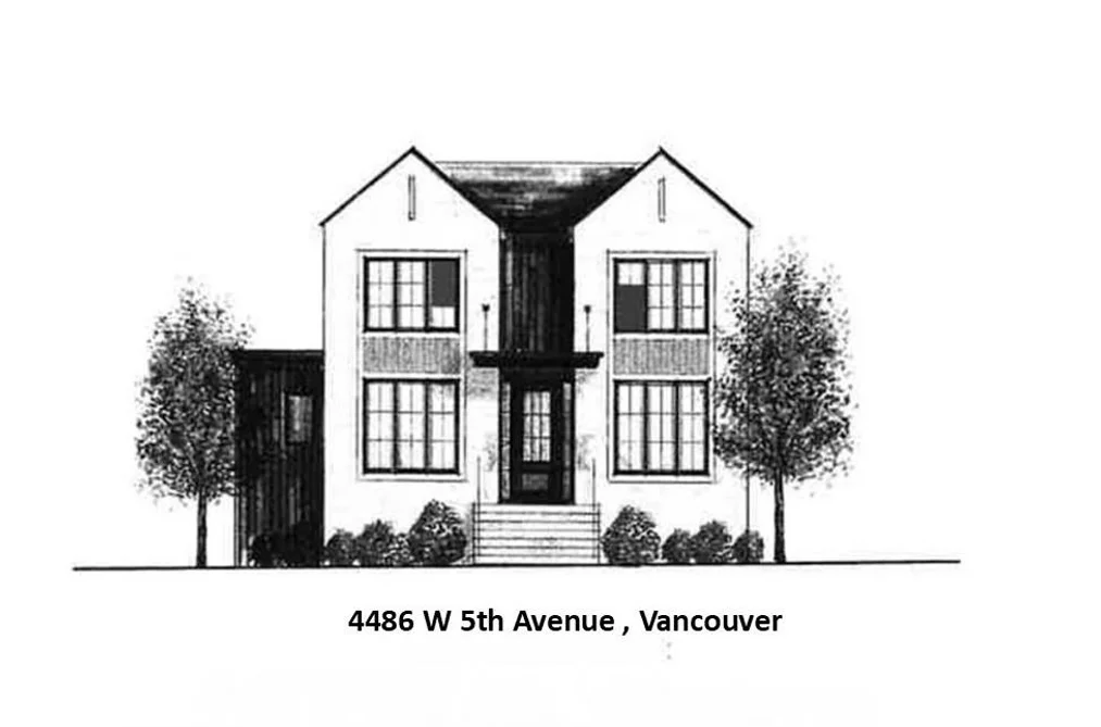 House for sale at 4486 W 5th Avenue Vancouver British Columbia - MLS: R3101552