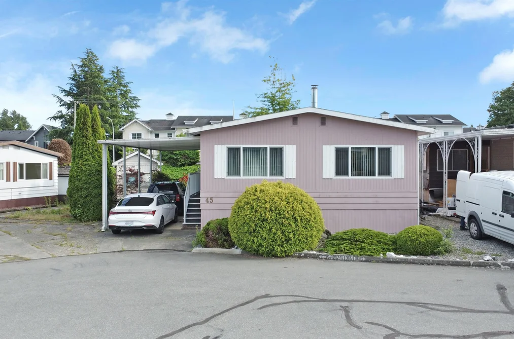Manufactured On Land for sale at 45 1640 162 Street Surrey British Columbia - MLS: R3156951