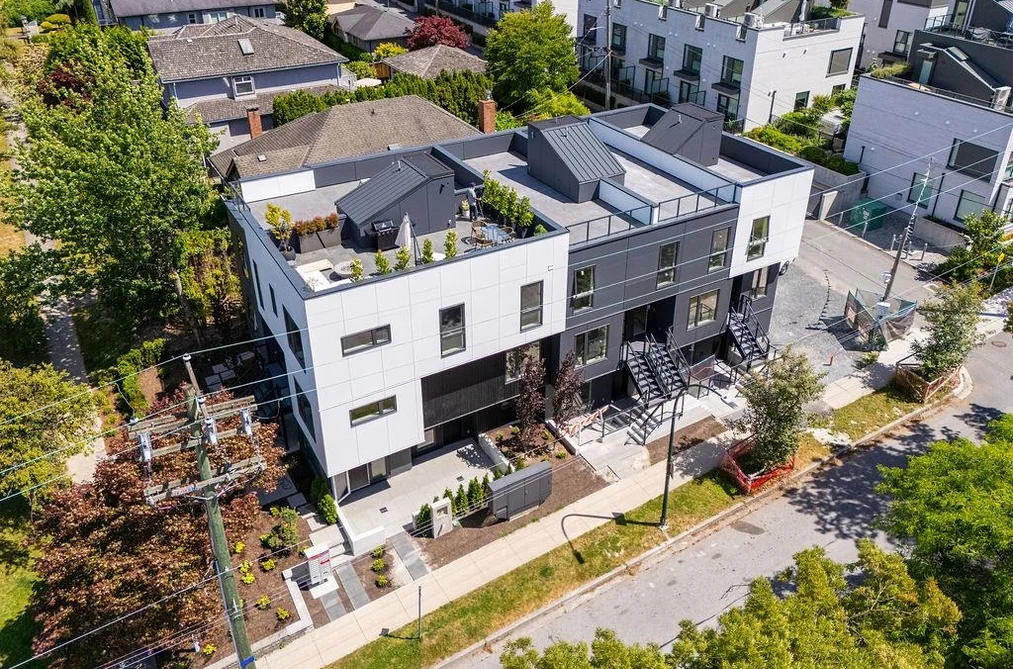 Townhouse for sale at 4522 Heather Street Vancouver British Columbia - MLS: R3158478