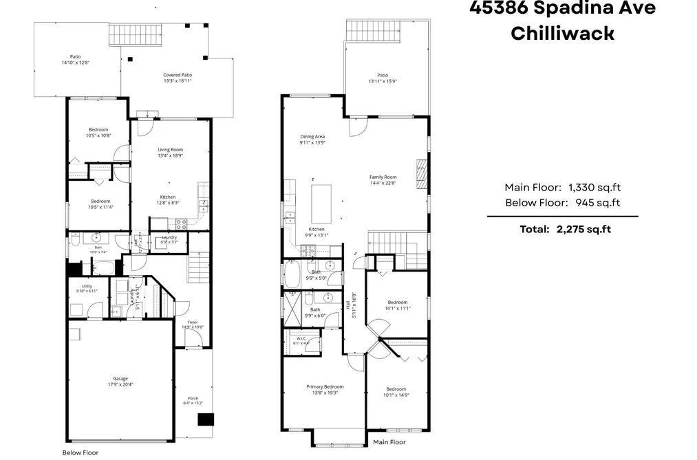 45386 SPADINA AVENUE, Chilliwack BC V2P 1V4, Chilliwack BC — Residential for Sale — Photo 6 of 34