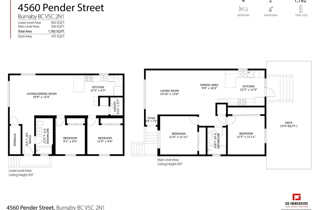 4560 PENDER STREET, Burnaby BC V5C 2N1, Burnaby BC — Residential for Sale - Photo 2