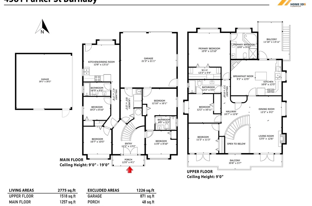 4581 PARKER STREET, Burnaby BC V5C 3E1, Burnaby BC — Residential for Sale — Photo 38 of 38