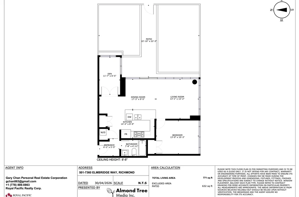 501 7360 ELMBRIDGE WAY, Richmond BC V6X 0A5, Richmond BC — Residential for Sale - Photo 2