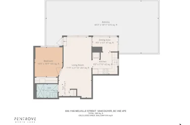 1166 Melville St Unit 506, Vancouver, BC - MLS: R3174229