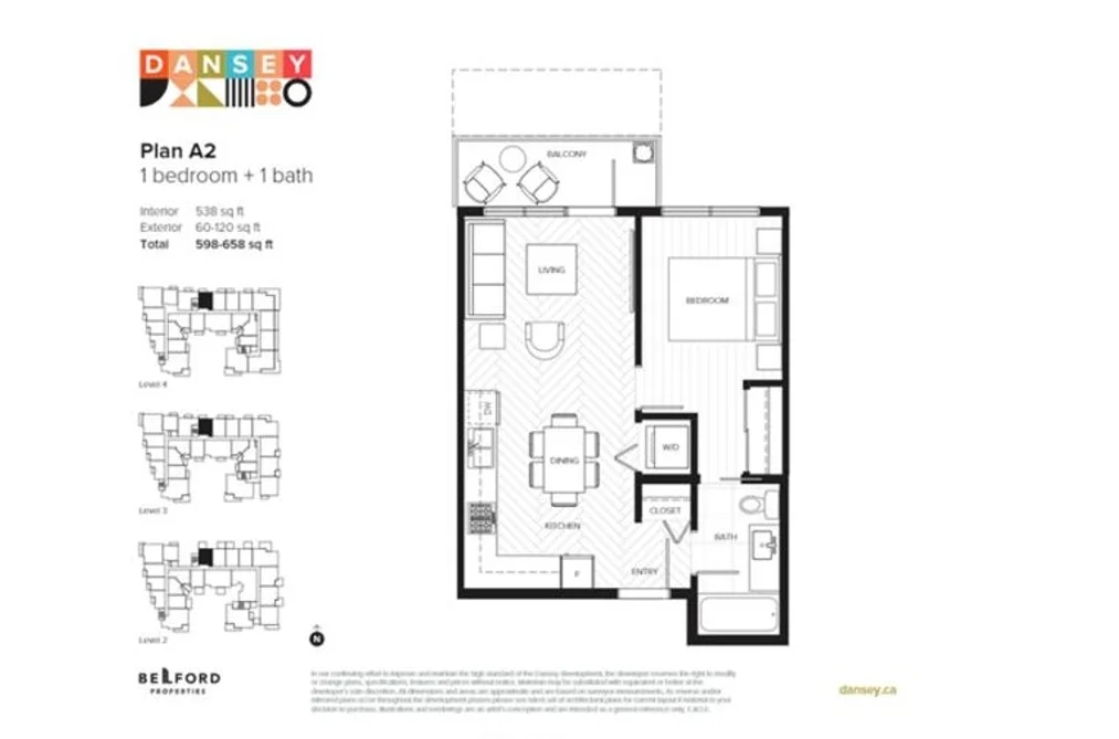 Condo for sale at 509 599 Dansey Avenue Coquitlam British Columbia - MLS: R3136538