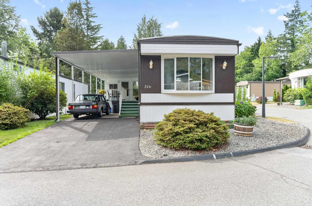 Manufactured Home for sale at 316 1840 160 Street Surrey British Columbia - MLS: R3158091