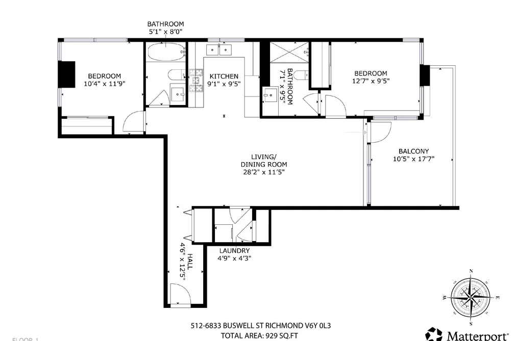 Condo for sale at 512 6833 Buswell Street Richmond British Columbia - MLS: R3075442