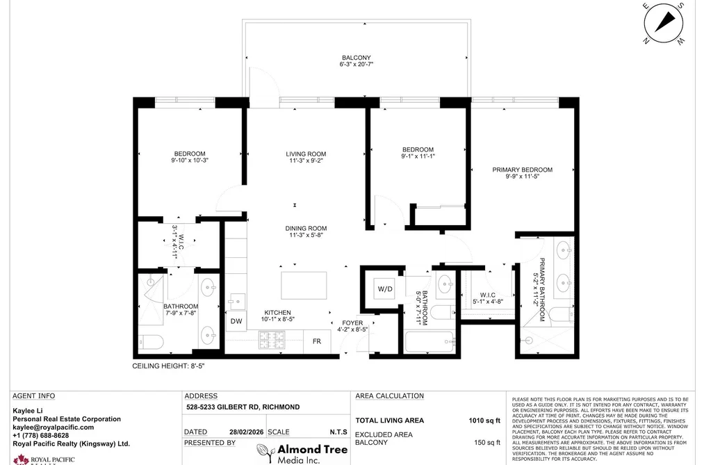 528 5233 GILBERT ROAD, Richmond BC V7C 0B3, Richmond BC — Residential for Sale - Photo 6