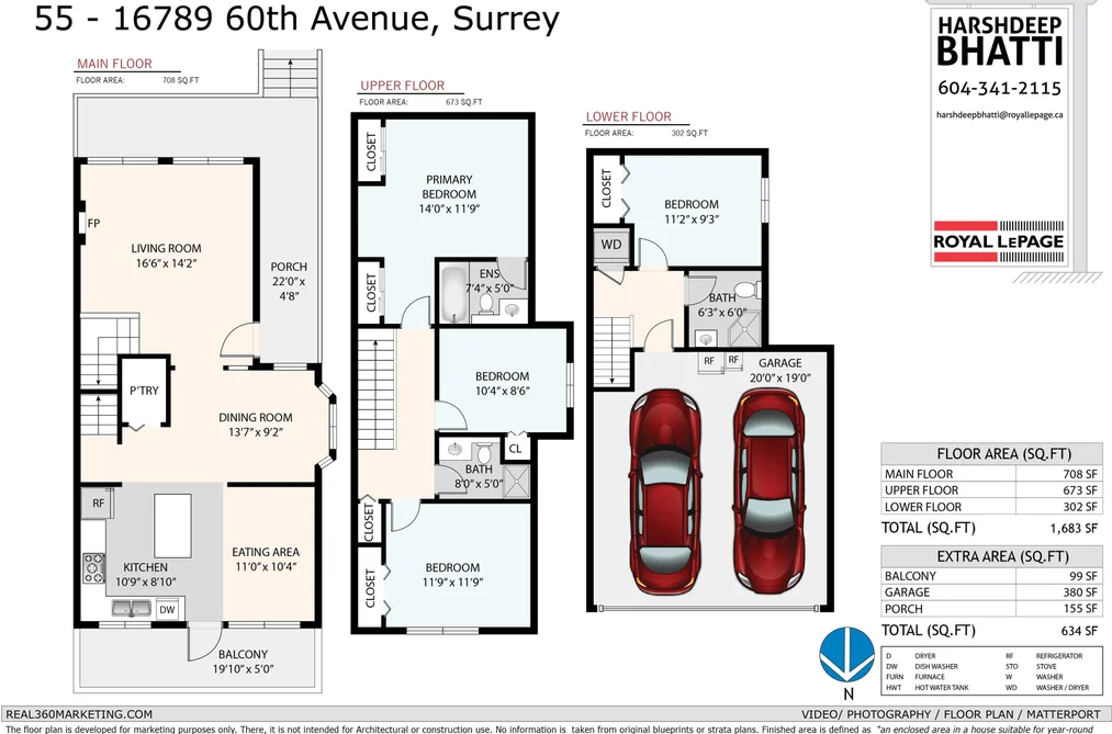 55 16789 60 AVENUE, Surrey BC V3S 1S8, Surrey BC — Residential for Sale - Photo 2