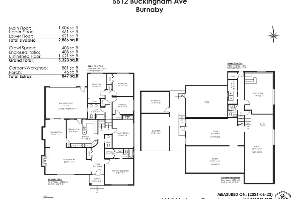 5512 BUCKINGHAM AVENUE, Burnaby BC V5E 2A1, Burnaby BC — Residential for Sale — Photo 8 of 8