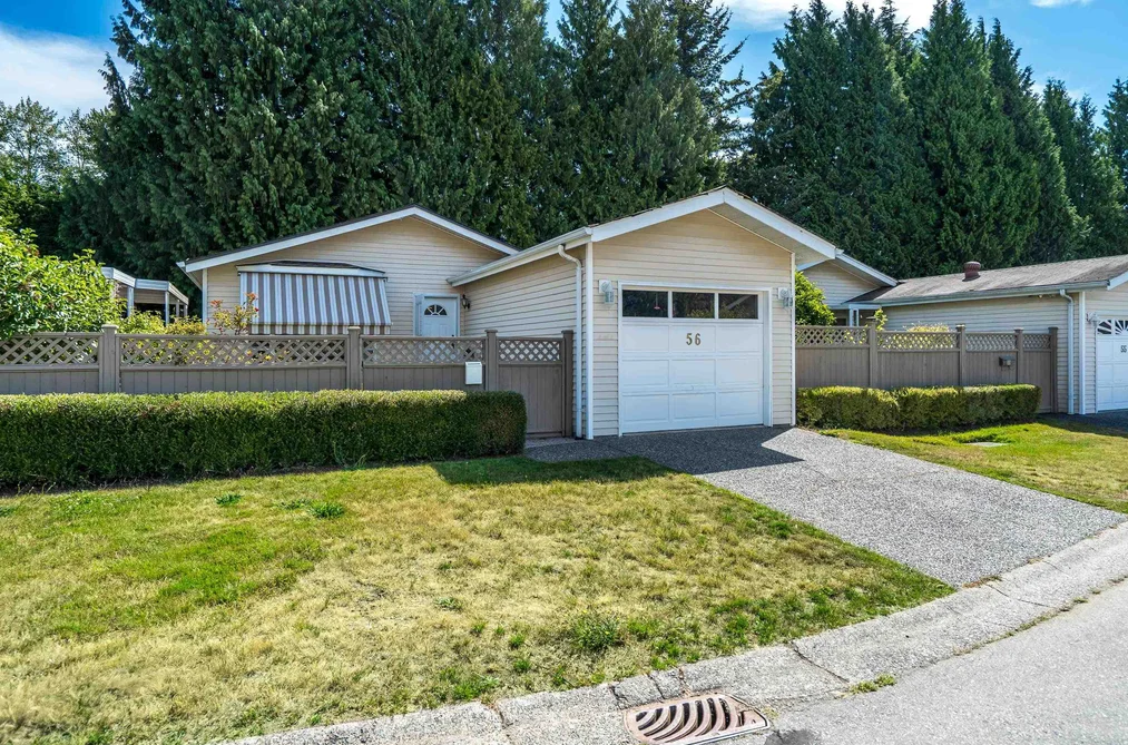 Manufactured On Land for sale at 56 1400 164 Street Surrey British Columbia - MLS: R3144938