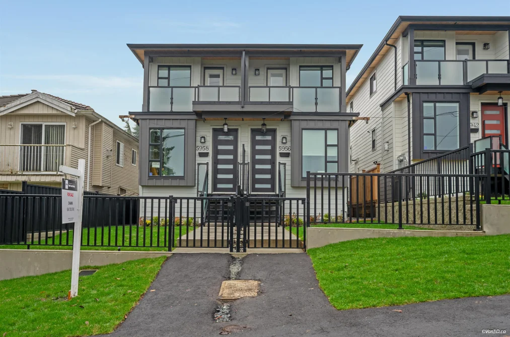 Half Duplex for sale at 5956 Hardwick Street Burnaby British Columbia - MLS: R3111516