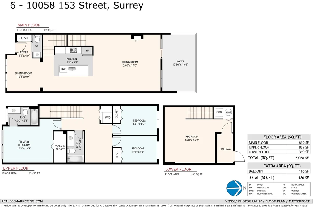 6 10058 153 STREET, Surrey BC V3R 4M3, Surrey BC — Residential for Sale — Photo 29 of 29