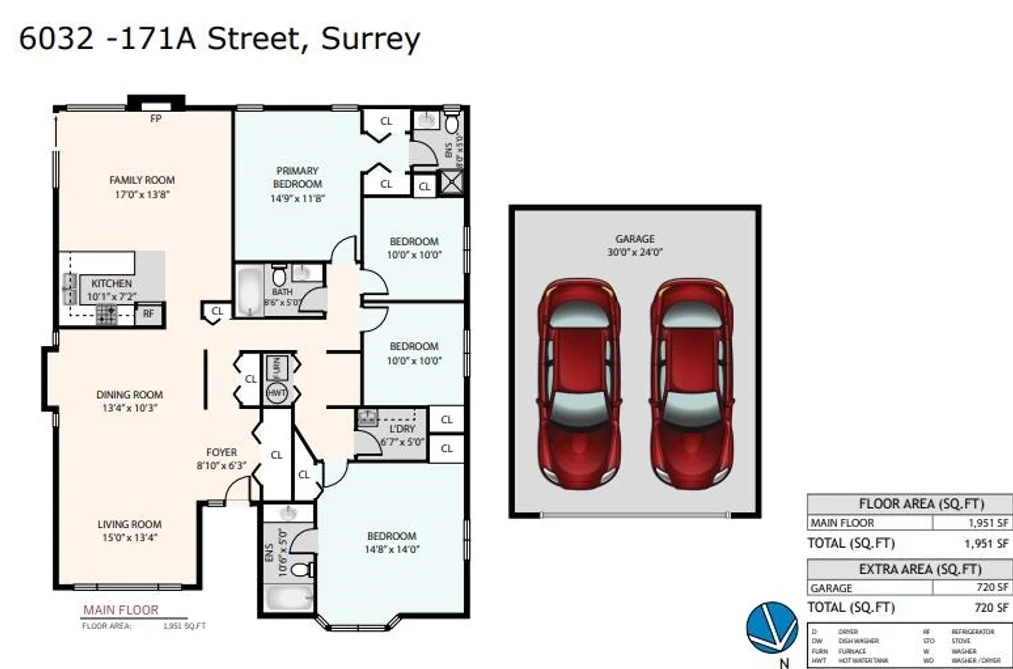 House for sale at 6032 171a Street Surrey British Columbia - MLS: R3089285