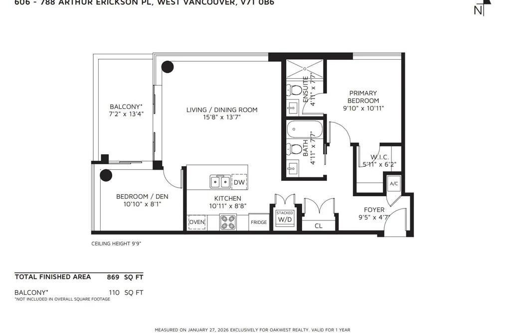 606 788 ARTHUR ERICKSON PLACE, West Vancouver BC V7T 0B6, West Vancouver BC — Residential for Sale - Photo 3